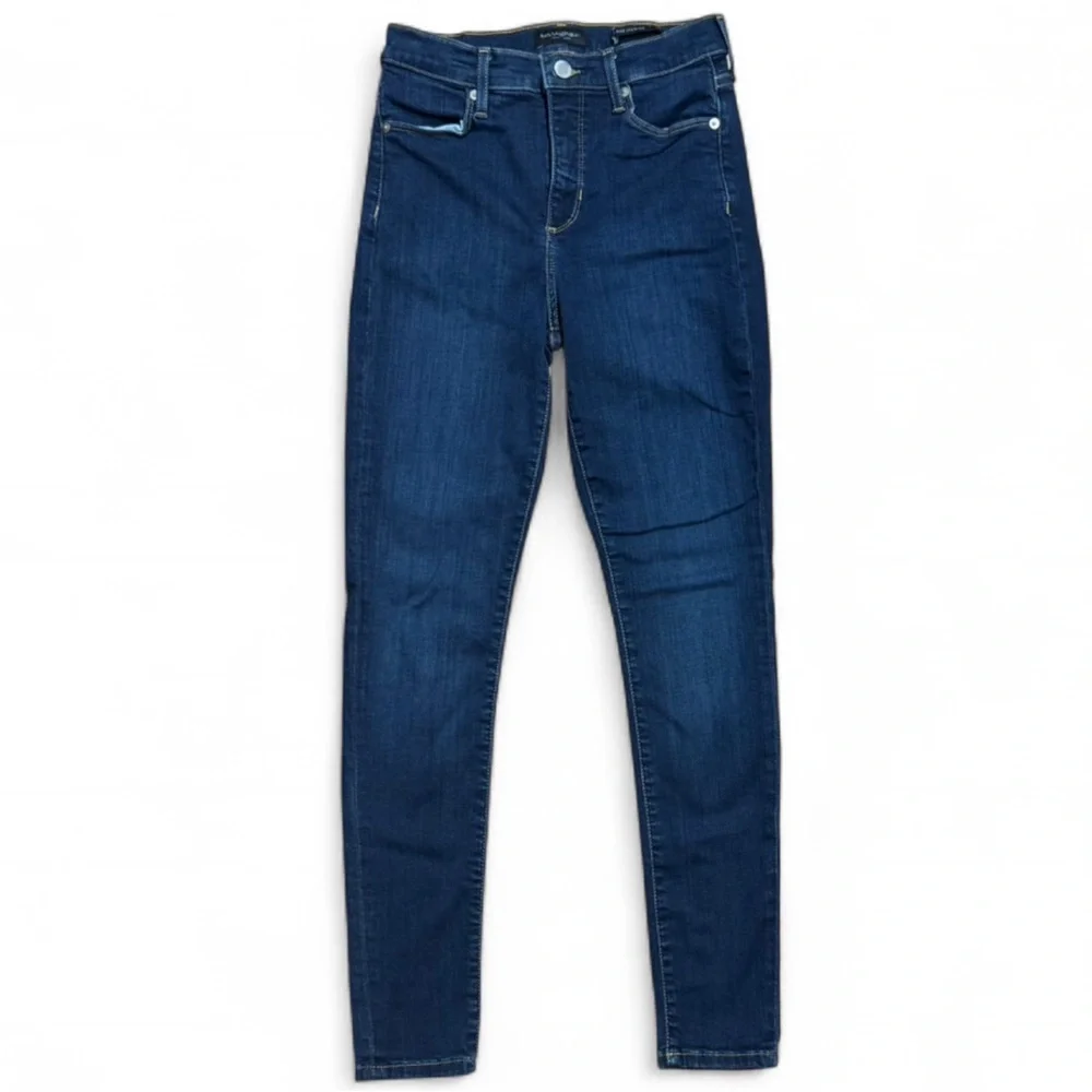 **SOLD** Banana Republic High-Rise Denim Leggings, size 26 - Picture 2 of 6